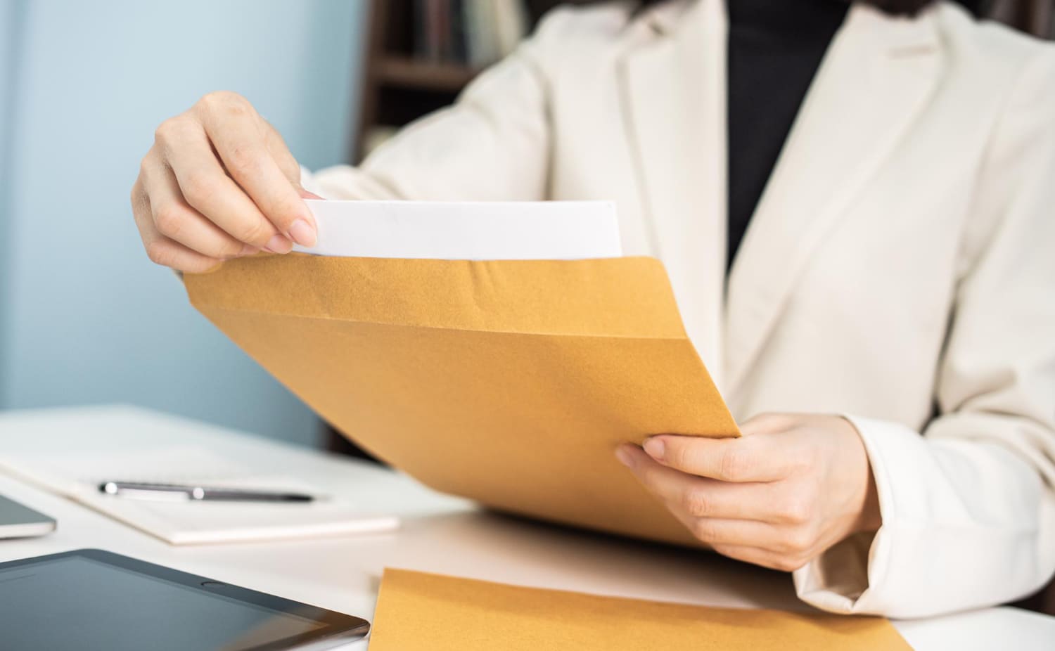 Signing official document — certified birth certificate translation