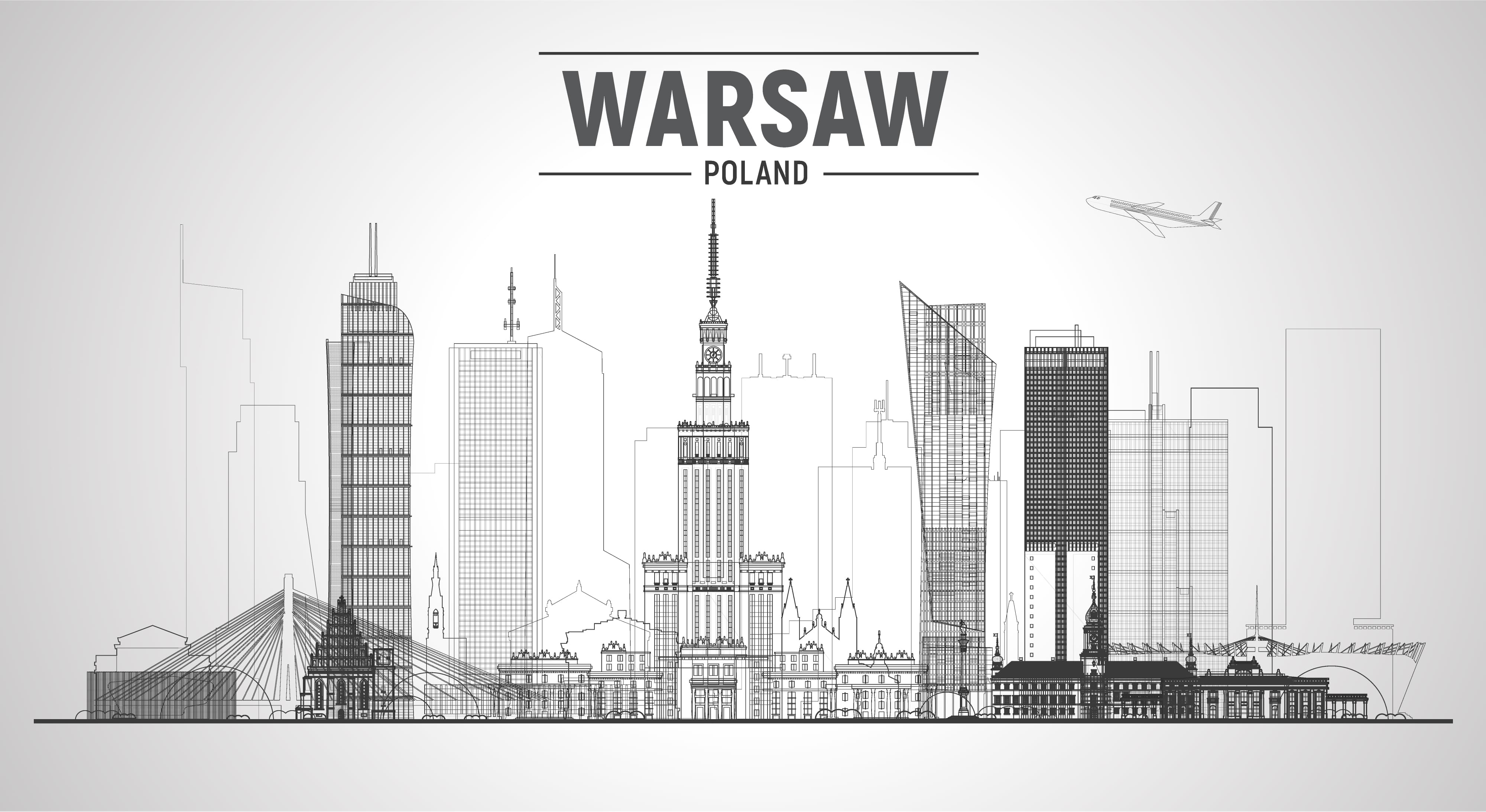 Official documents and legal paperwork for foreigners applying to stay and work legally in Poland
